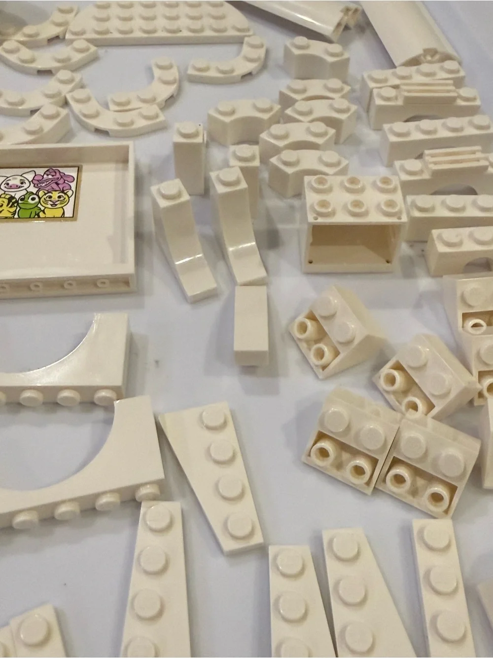 LEGO white Tonka boat pieces parts blocks elements lot